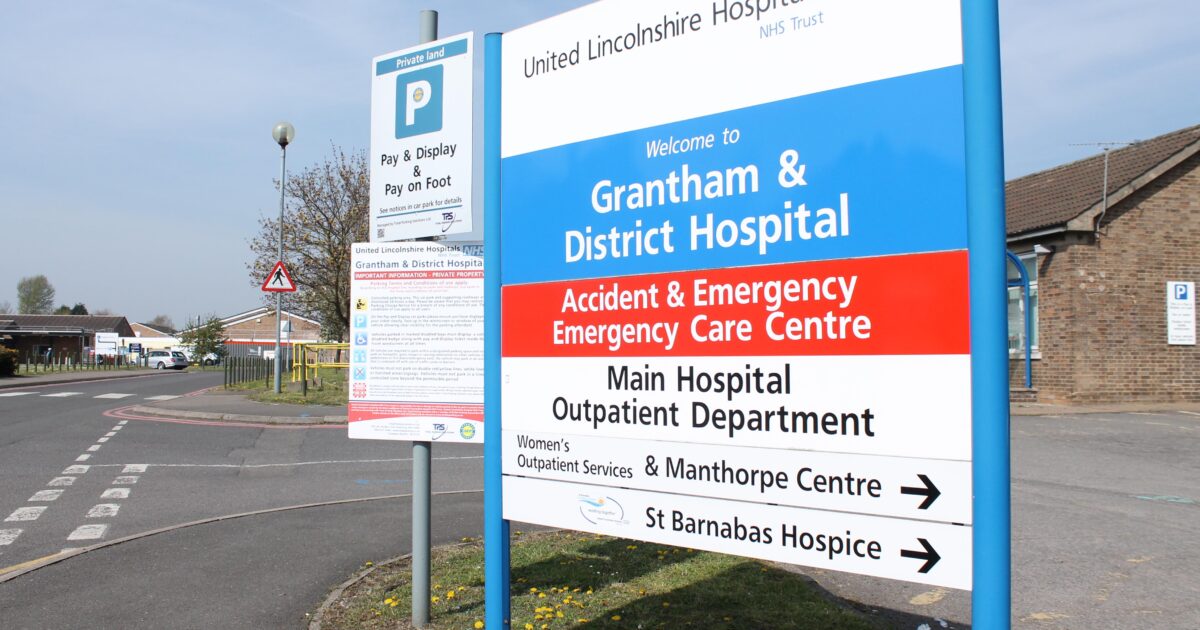 Grantham District Hospital.